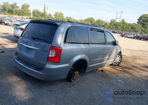 2014 Chrysler Town & Country Touring z USA, uszkodzony, nr VIN 2C4RC1BGXER381299